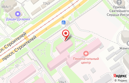 Городской перинатальный центр г. Улан-Удэ на карте