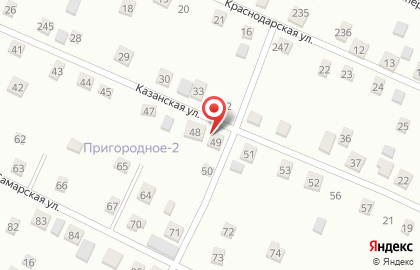 Магазин продуктов ДаЯн на Казанской улице на карте
