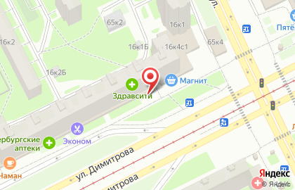Сеть кафе-кондитерских, ОАО Прогресс на карте