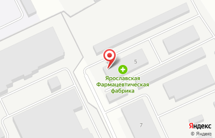 Ярославская фармацевтическая фабрика, ЗАО на карте