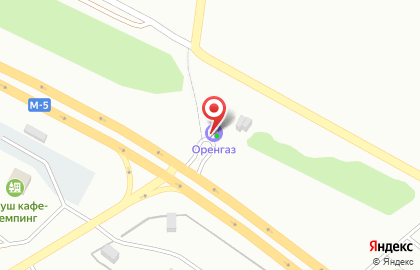Оренгаз в Оренбурге на карте