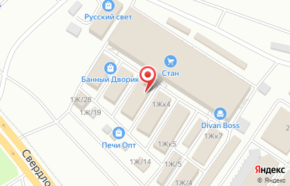 Торговый дом Уралгерметик на Свердловском тракте на карте