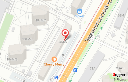Штопор на Змеиногорском тракте на карте