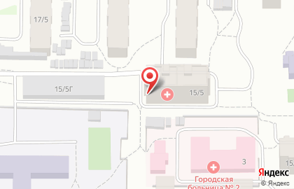 Больница Якутская городская больница №2 на улице Можайского на карте
