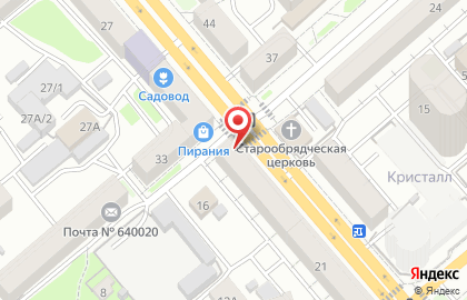 Магазин качественной сантехники АкваТехника на улице Красина на карте