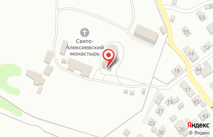 Свято-Алексиевский женский монастырь на карте