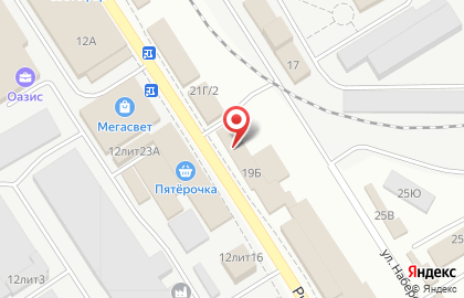 Садоводческий магазин Дача+ на Рыбинской улице на карте