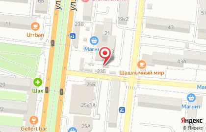 Киоск по продаже молочной продукции на улице Савушкина на карте