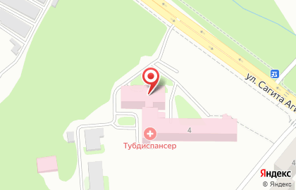 Республиканский противотуберкулезный диспансер в Советском районе на карте