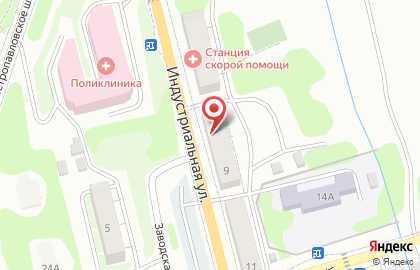 Сеть закусочных Пивмания в Петропавловске-Камчатском на карте