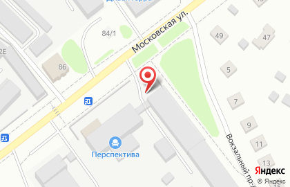 Хлебозавод №4 на Московской улице на карте