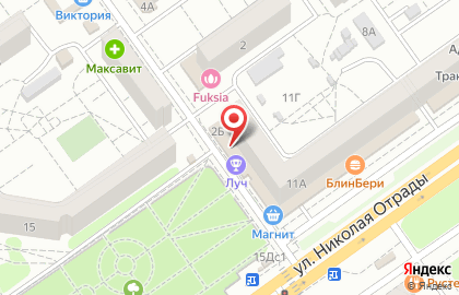 Магазин косметики и парфюмерии Dekore в Тракторозаводском районе на карте