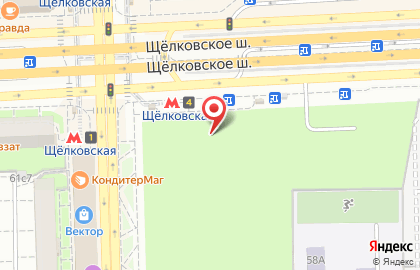 ОАО Банкомат, Альфа-банк на Щёлковском шоссе на карте