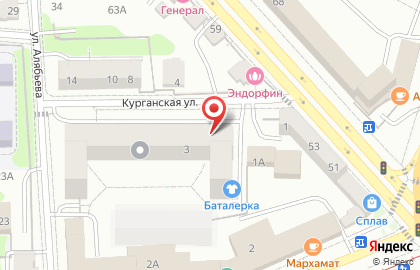 Магазин Профессионал в Центральном районе на карте