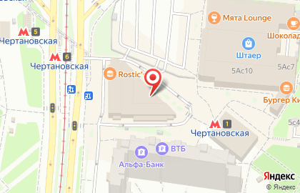 Салон связи МТС на Чертановской улице на карте