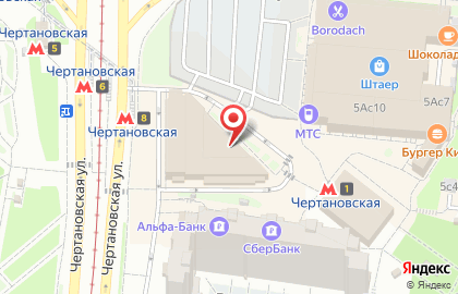 Автошкола Драйв в Москве на карте