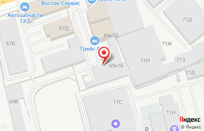 Автомойка Автограф на Благодатной улице на карте