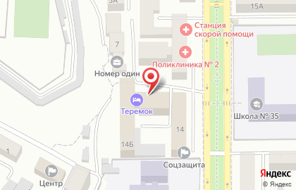 Меридиан-брокер на улице Карла Маркса на карте