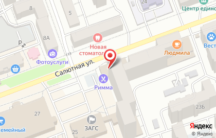 Участковый пункт полиции в Тракторозаводском районе на карте