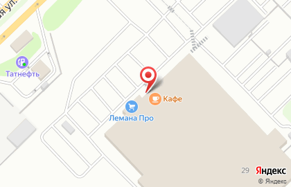 Кафе быстрого питания в Казани на карте