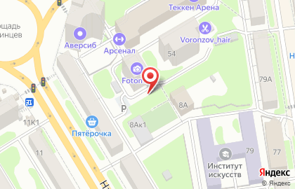Aviva на улице Челюскинцев на карте