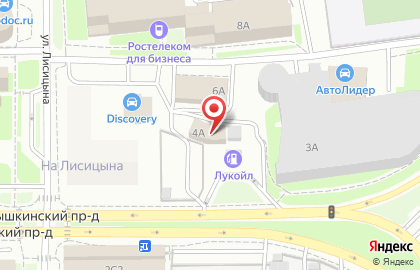 Парикмахерская Незабудка в Кировском районе на карте