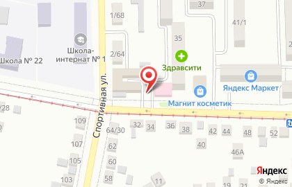 Магазин овощей и фруктов в Ростове-на-Дону на карте