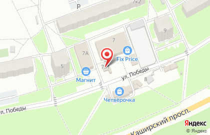 Магазин мясной продукции Великолукский мясокомбинат на улице Победы на карте