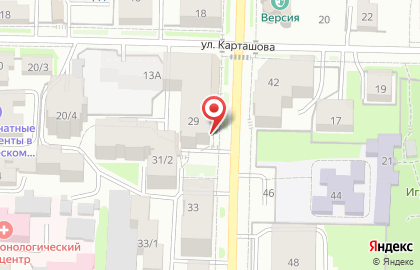Гастроном 2 шага на карте