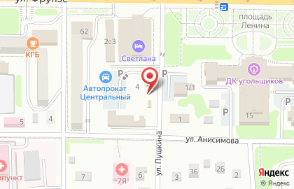 Пит-стоп Ben Cotto на карте