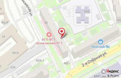 ООО Капитал-полис Мед на Северо-Енисейской улице на карте