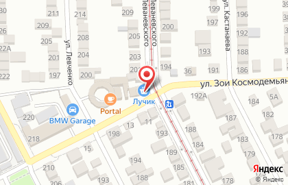 Кофейный автомат Coffenberg на улице Леваневского на карте