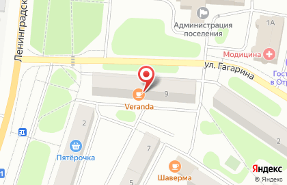 Манифик на Невской улице на карте