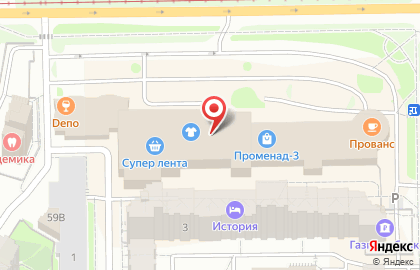 Банкомат ВТБ на проспекте Ленина, 59а на карте