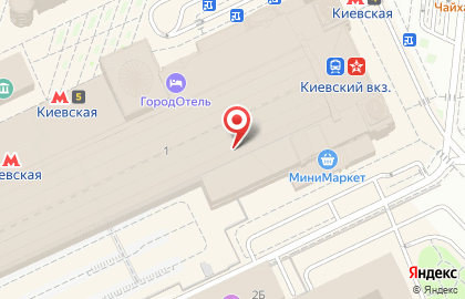 Билайн на Киевской на карте