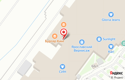 Международная сеть ресторанов быстрого питания Ташир пицца на Дорожной на карте