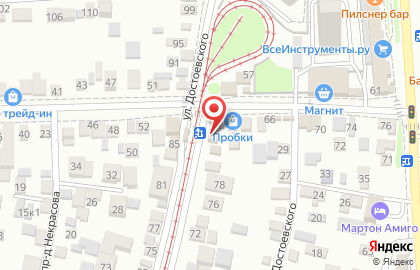 Продуктовый магазин Улыбка в Краснодаре на карте