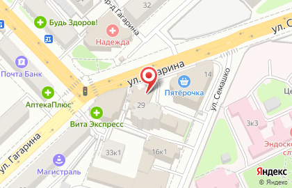 Магазин-пекарня Дон Батон на улице Гагарина на карте