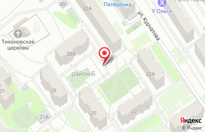 Продуктовый магазин в Воронеже на карте