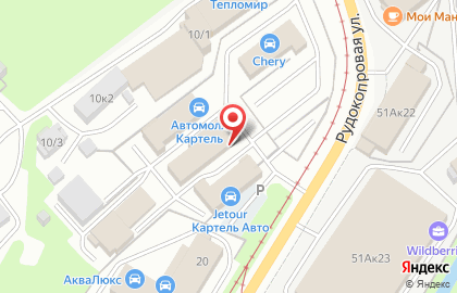 Центр Субару в Центральном районе на карте