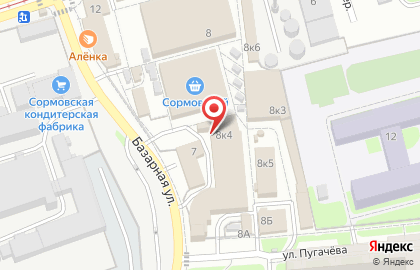 Сервис-центр Сормовский на карте