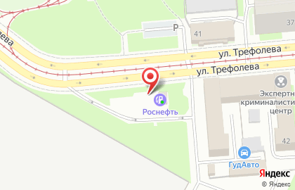 Роснефть на метро Кировский завод на карте