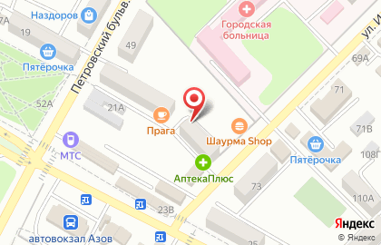 Парикмахерская Лилия на Привокзальной улице на карте