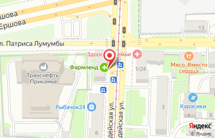ОАО Банкомат, АКБ Абсолют Банк на Гвардейской улице на карте