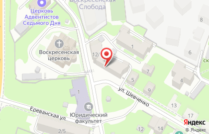 Рекламное агентство М-20 в Нижегородском районе на карте