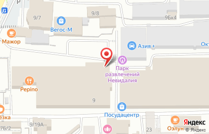 Компания по аренде помещений Парус на карте