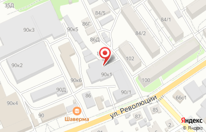 Служба заказа товаров аптечного ассортимента Аптека.ру на улице Революции на карте