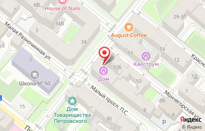 Центр добрососедства Дом на карте