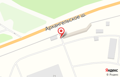 Автостоянка для большегрузов на карте
