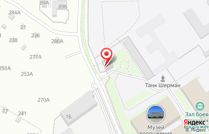 Музей вооружения и военной техники ВДВ на карте